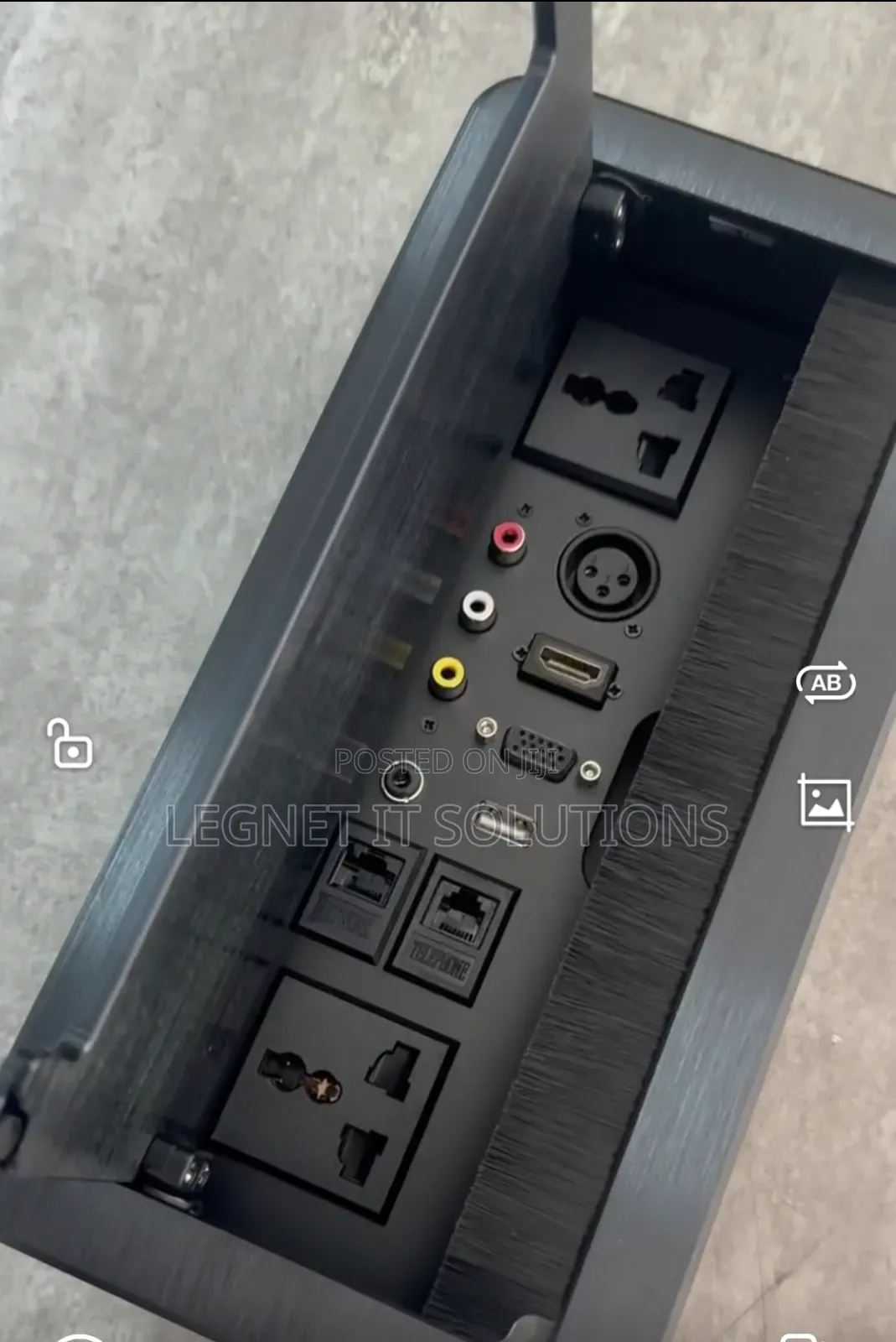 Floor Socket With Lan and Hdmi Ports