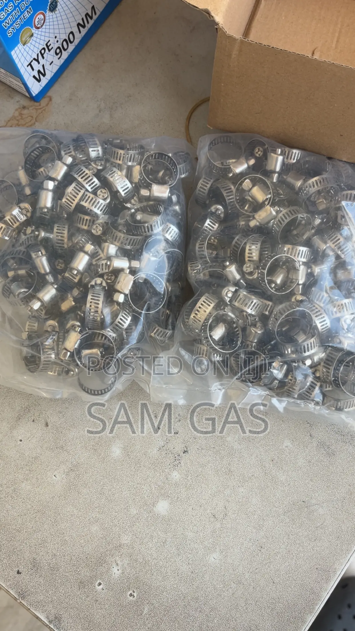 Gas Clips/Clamps