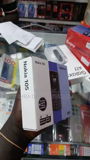 New Nokia 105 Black