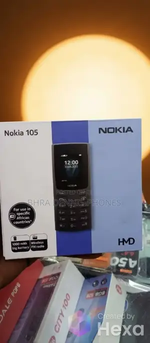 New Nokia 105 Black