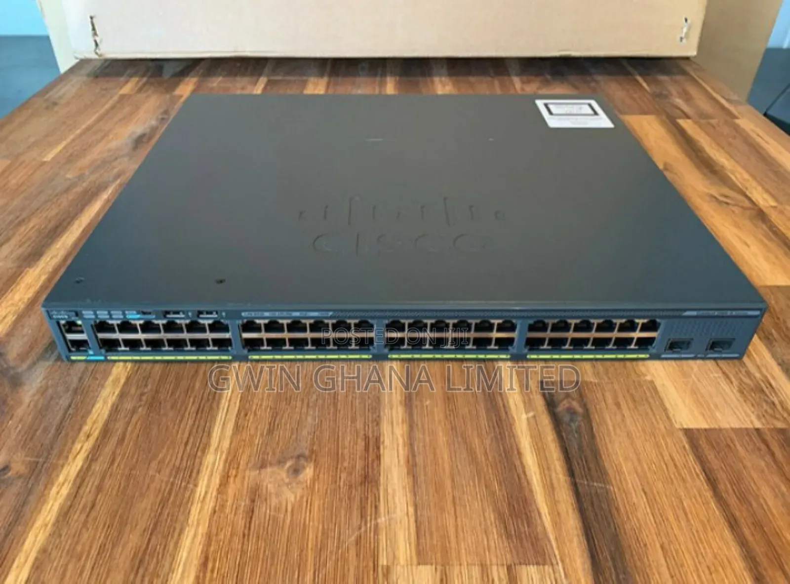 Cisco 2960-X KCC-Rem-Tny-Ws-C2960. 48port Gigabit Managed Switch +Sfp