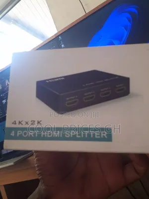 4 Port Hdmi Splitter With /
