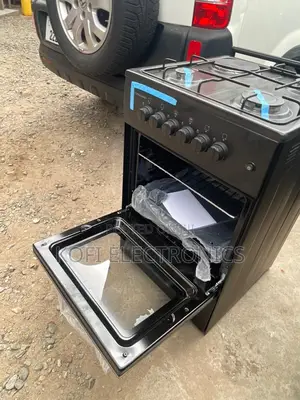 4-Burner Kitchen Cooker (3 Gas + 1 Electric) With Powerful Oven