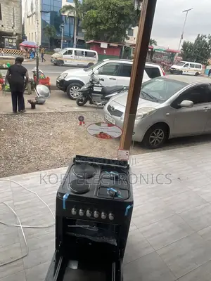 Energy-Saving Dual Cooker (2 Gas + 2 Electric)