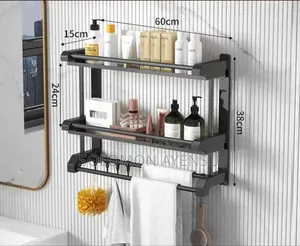 2 Tier Wall Rack