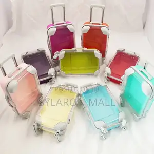 Mini Transparent Trolley Case – Multipurpose Gift Box