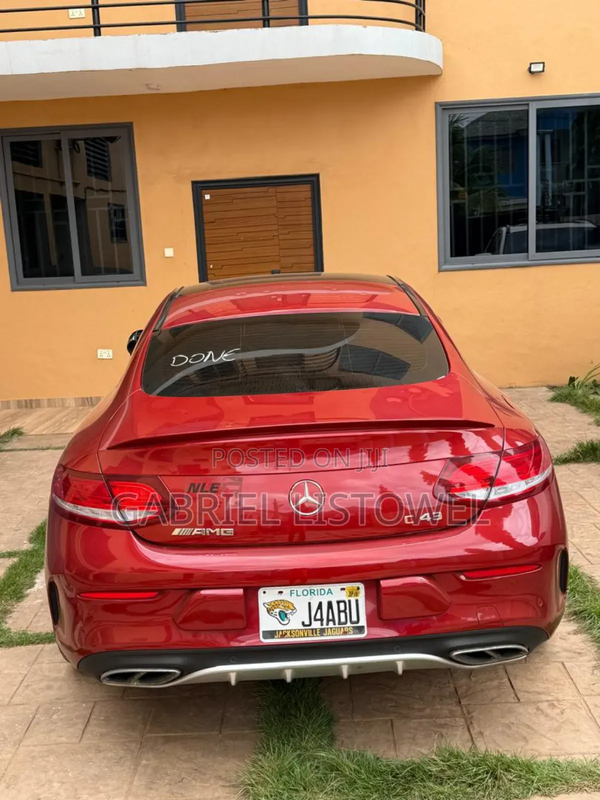 Mercedes-Benz C43 4Matic Coupe AWD (3.0L V6 9AM) 2018 Red