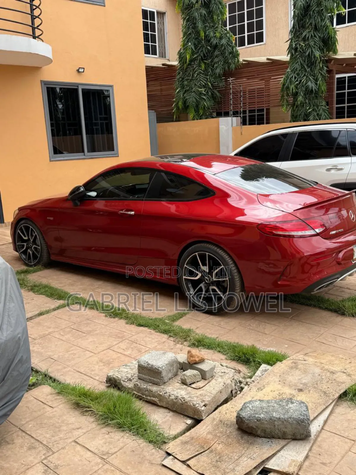 Mercedes-Benz C43 4Matic Coupe AWD (3.0L V6 9AM) 2018 Red