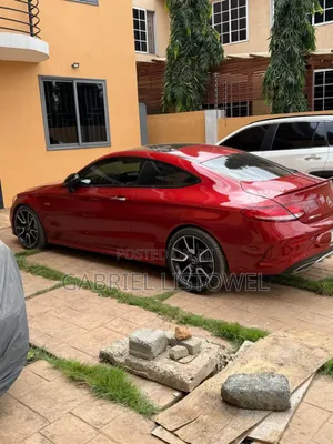Mercedes-Benz C43 4Matic Coupe AWD (3.0L V6 9AM) 2018 Red