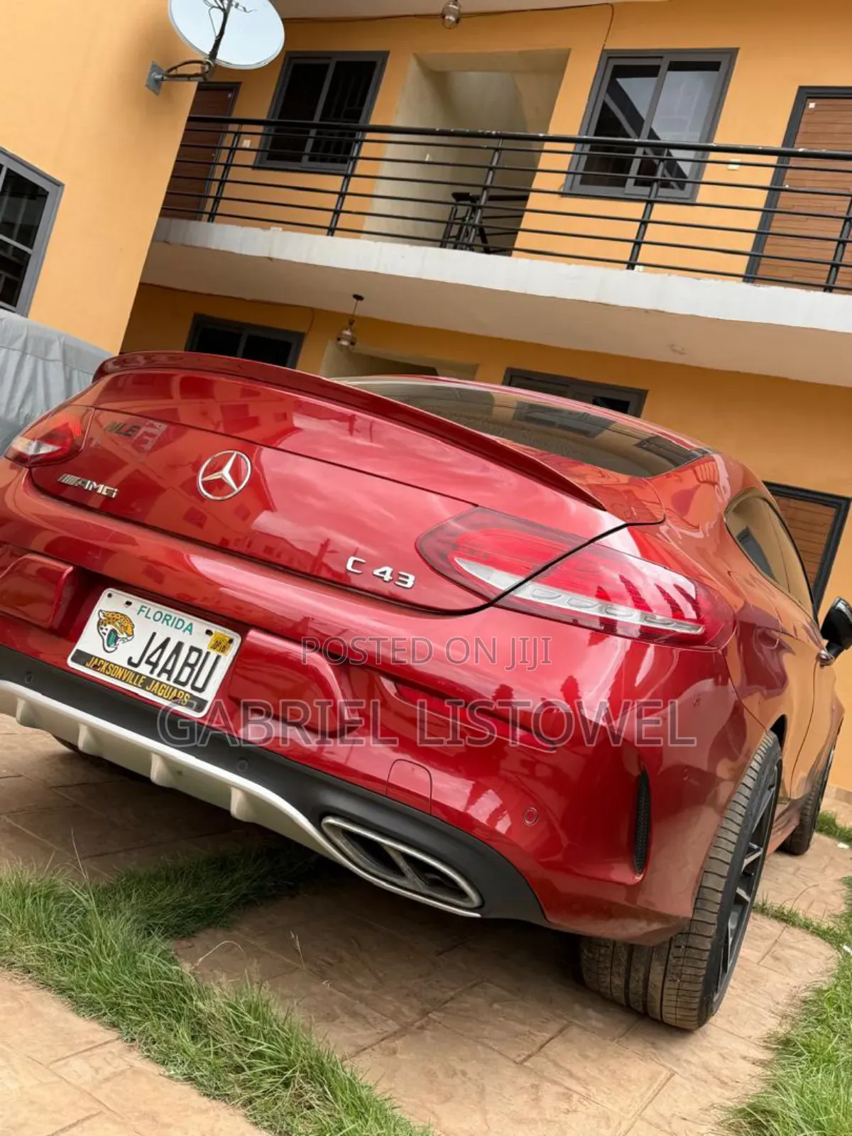 Mercedes-Benz C43 4Matic Coupe AWD (3.0L V6 9AM) 2018 Red