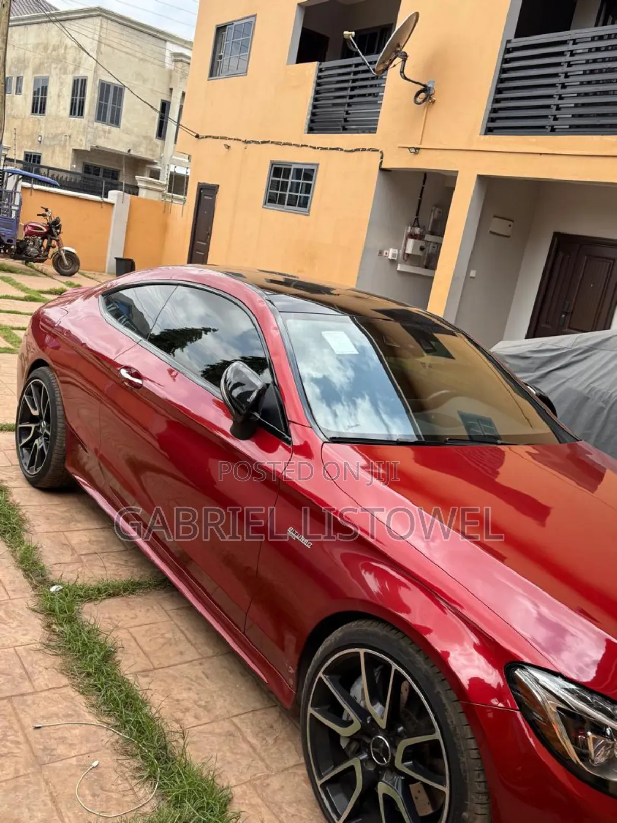 Mercedes-Benz C43 4Matic Coupe AWD (3.0L V6 9AM) 2018 Red