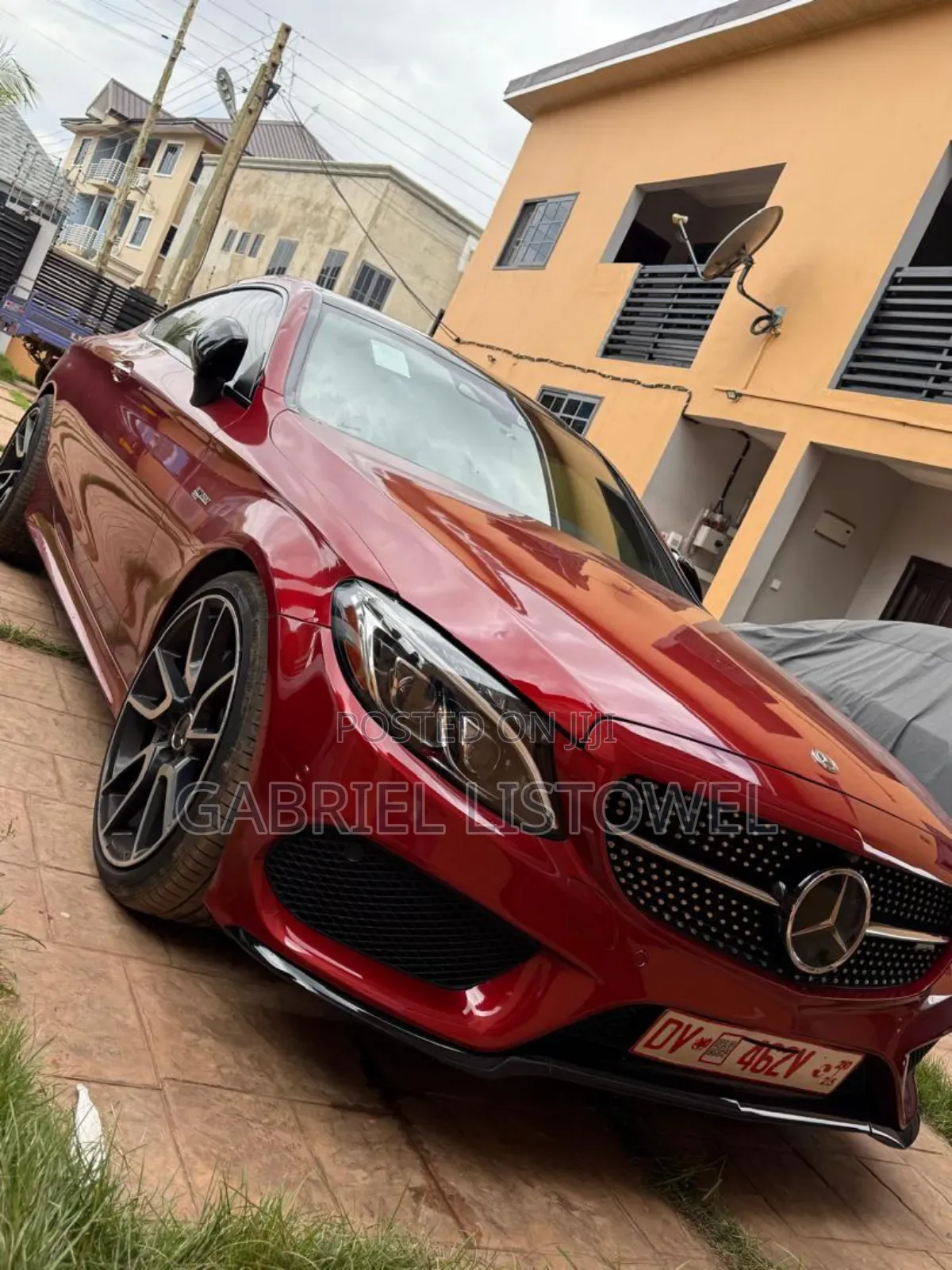 Mercedes-Benz C43 4Matic Coupe AWD (3.0L V6 9AM) 2018 Red