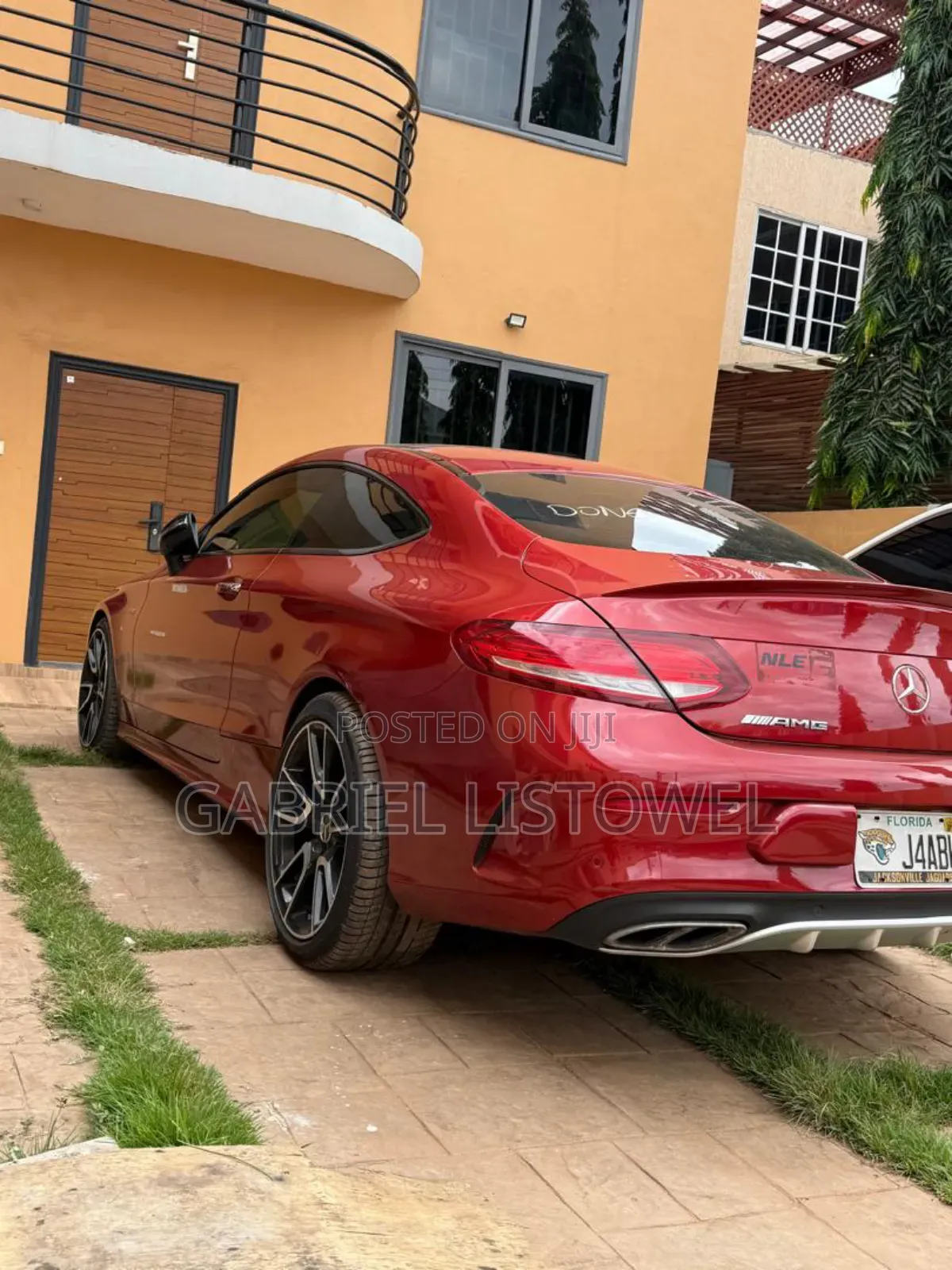 Mercedes-Benz C43 4Matic Coupe AWD (3.0L V6 9AM) 2018 Red