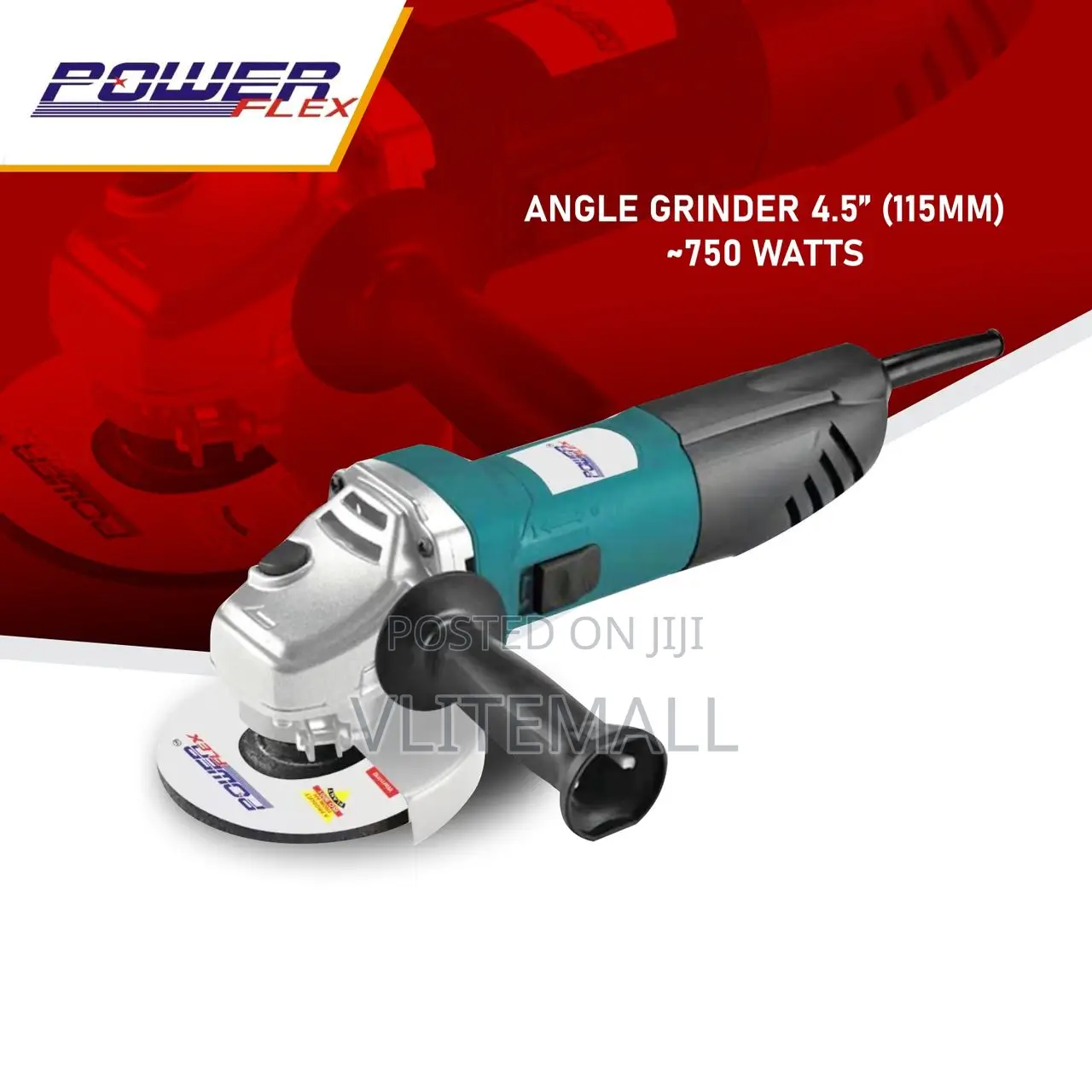 Powerflex Grinder 115mm-750watts