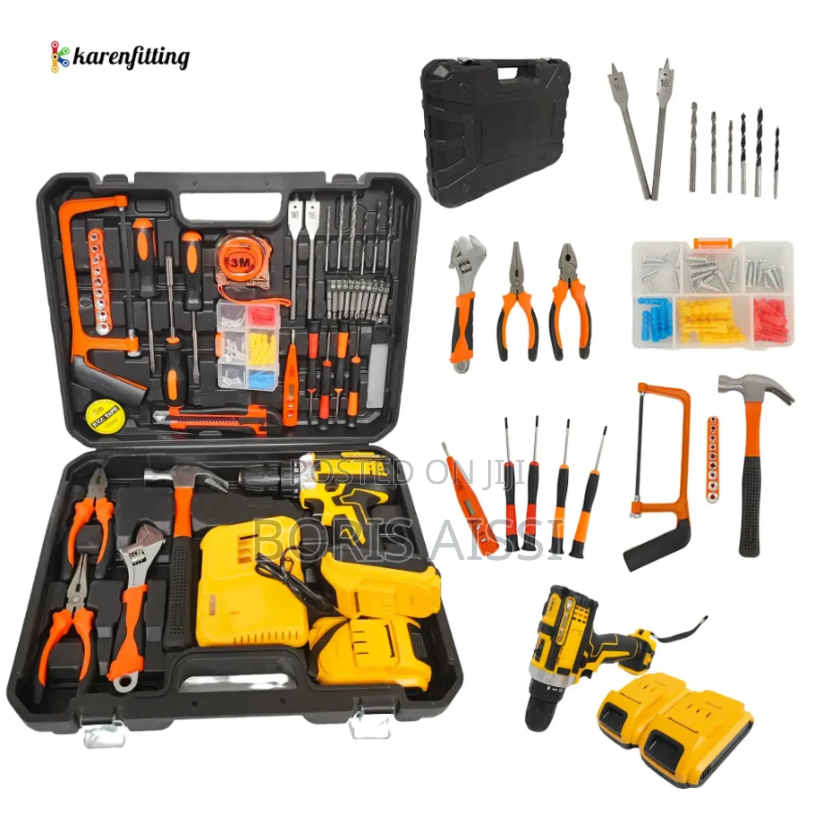 Screwdriver And Drill Toolbox Professional