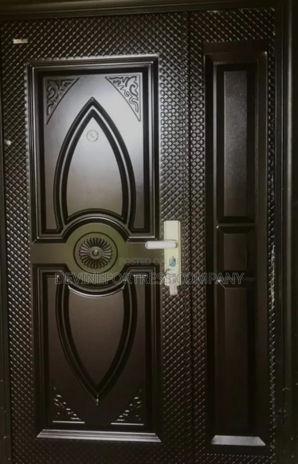Quality Rough Door Black Available in All Sizes