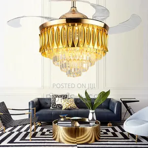 Chandelier Fan Light With Bluetooth Sound