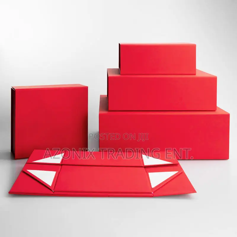 Flat Collapsible Hard Gift Boxes