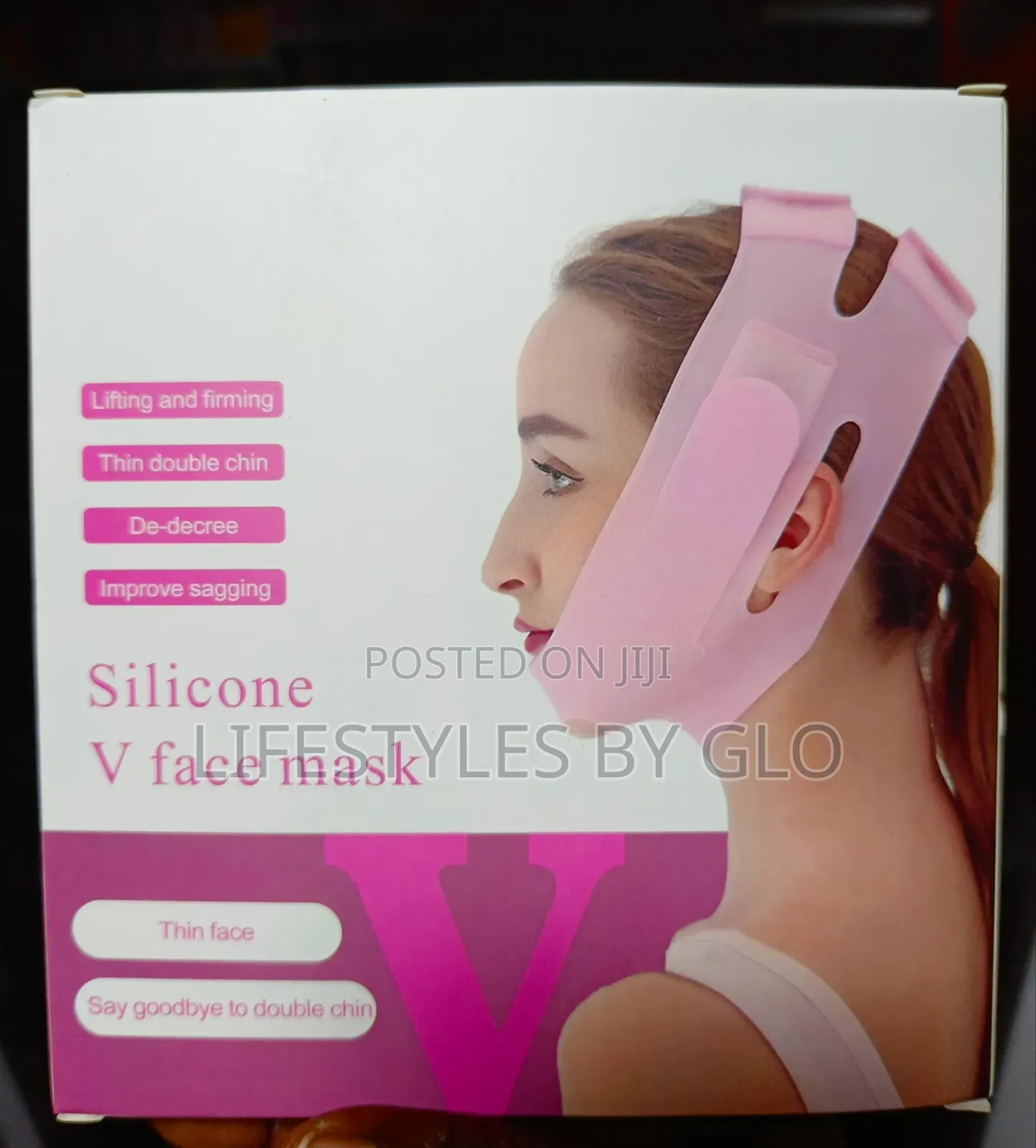 Lumbani Silicone v Shape Face Mask