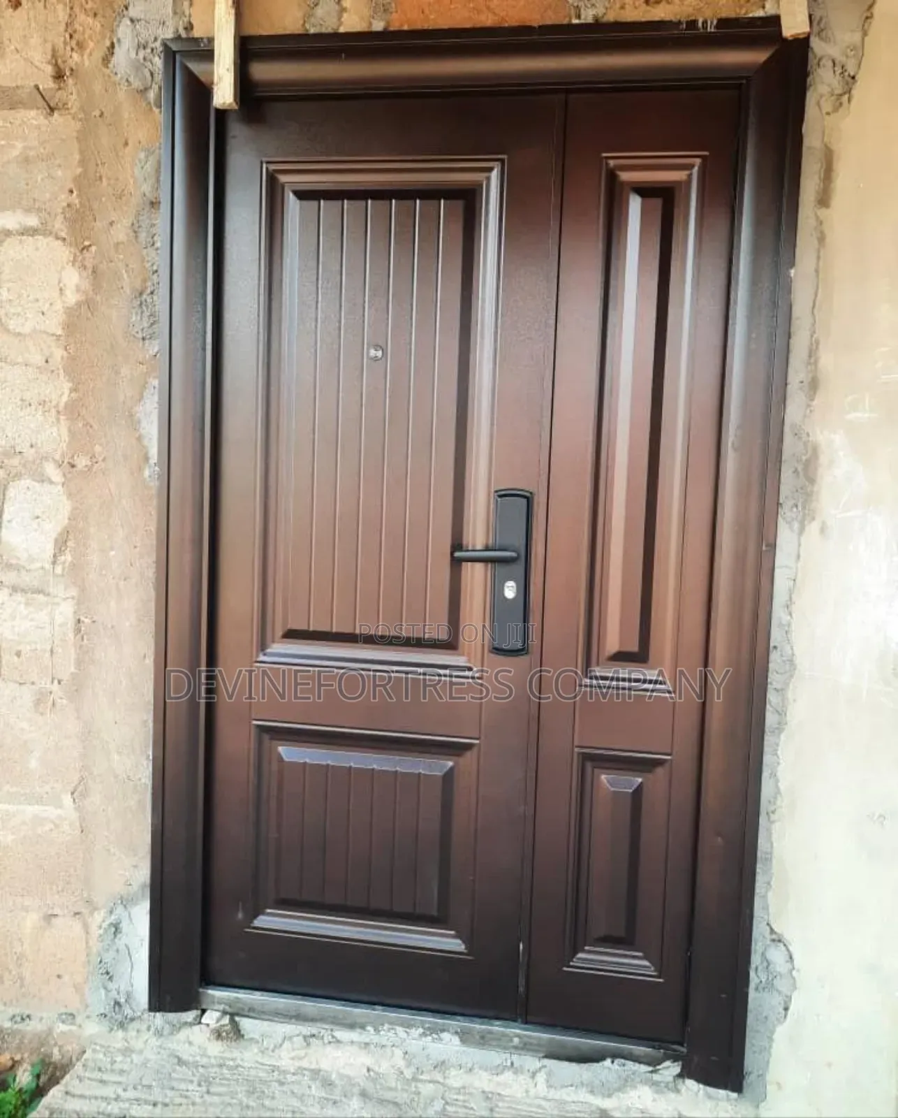 Quality 1 1⁄2 High Quality Security Door At Divinefortress Enterprise