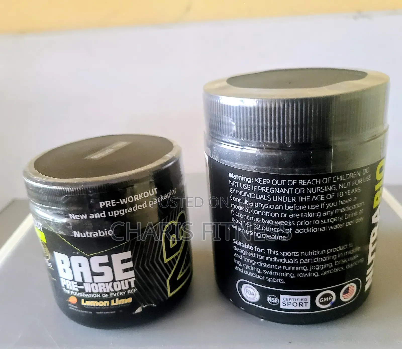Creatine + Pre Workout (Powerburst) Promo