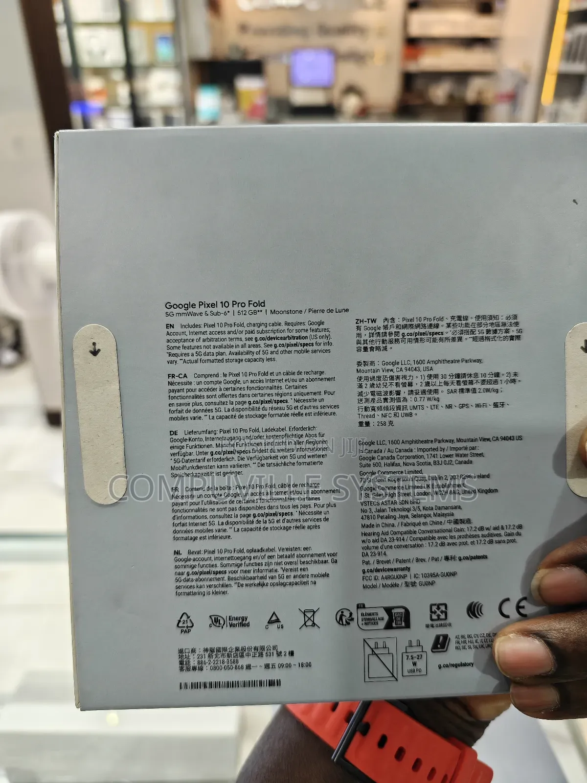New Google Pixel 10 Pro Fold 512 GB Blue