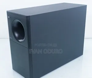 Bose Acoustimass Direct Reflecting Speaker System Sub W/ Dual Cubes.