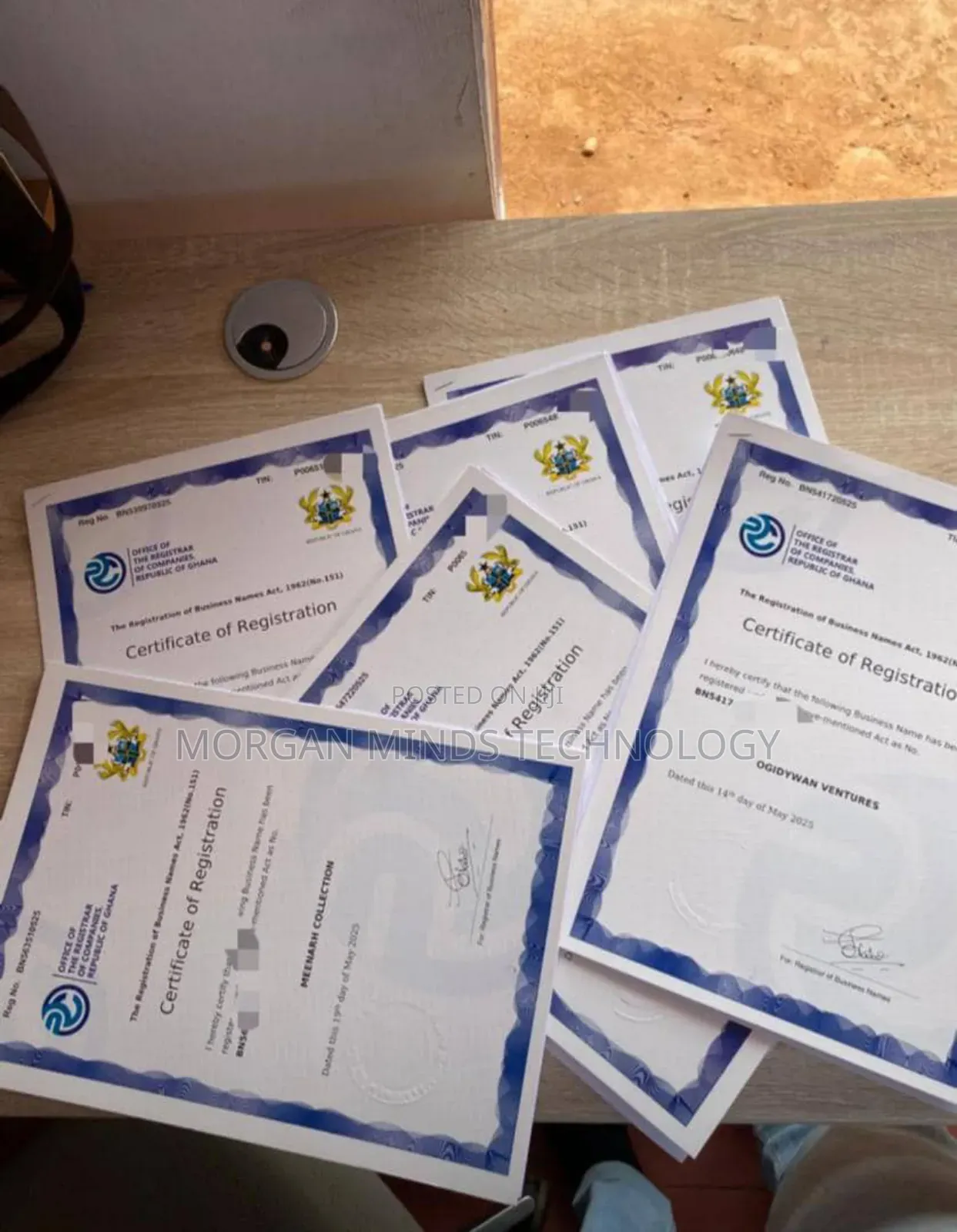 Registration and Project Work Writing