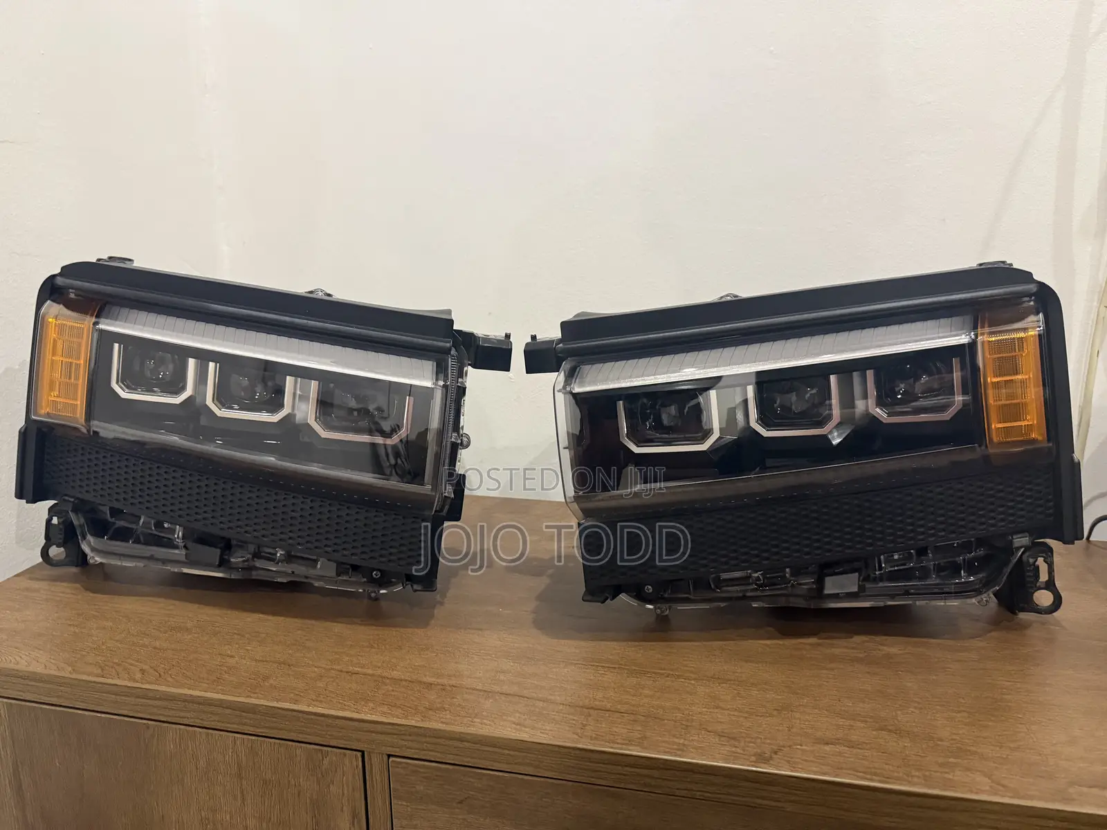 Original Toyota Prado Triple Led Headlights Oem 2025