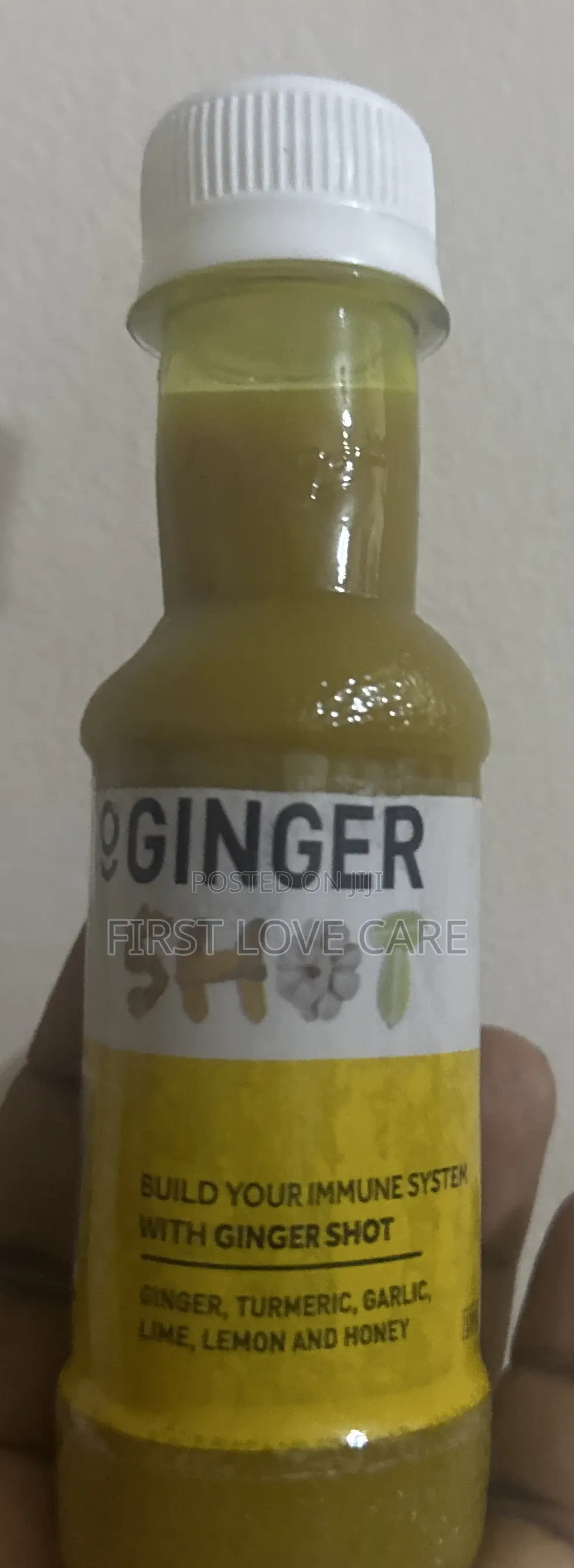 Ginger Shot Organic Immune Booster