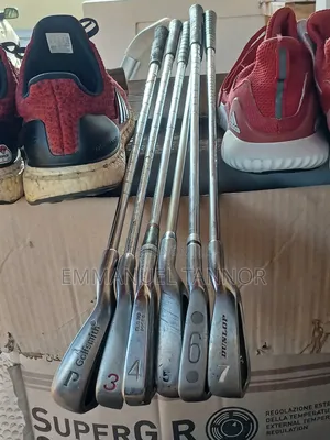 Golf Irons + Balls