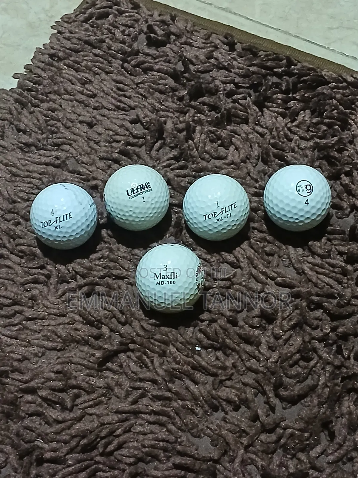 Golf Irons + Balls