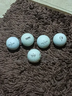 Golf Irons + Balls