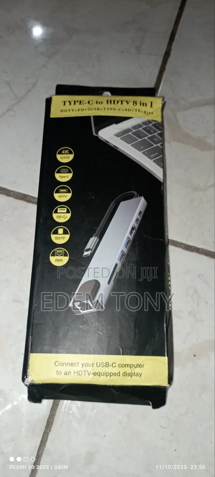 Type-C to HDTV 8 in 1