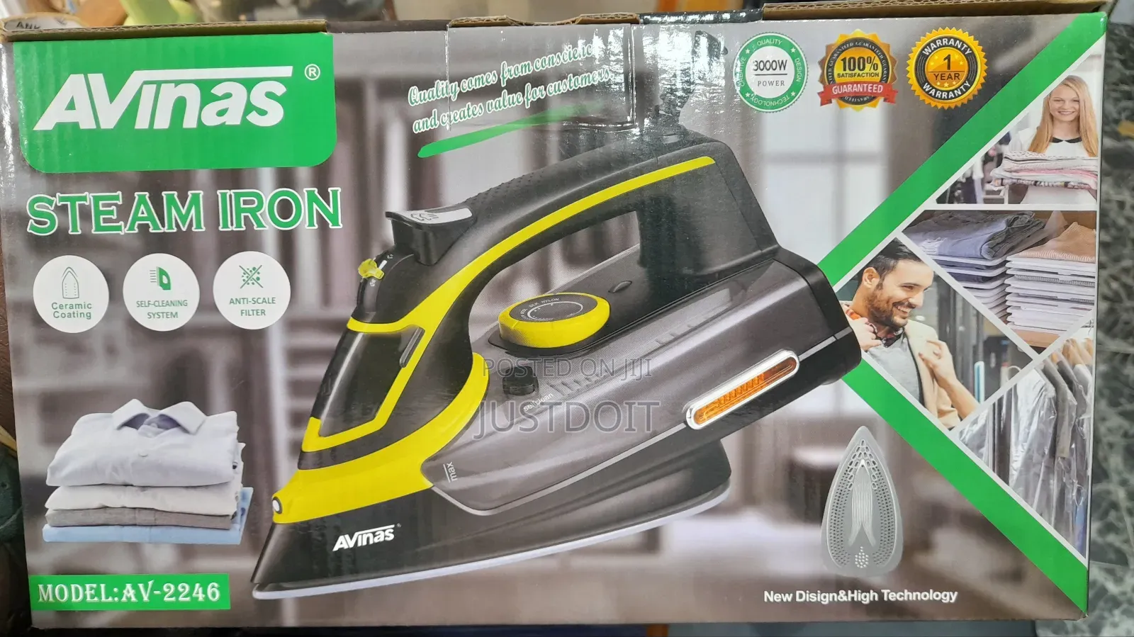 Avinas Steam Iron.