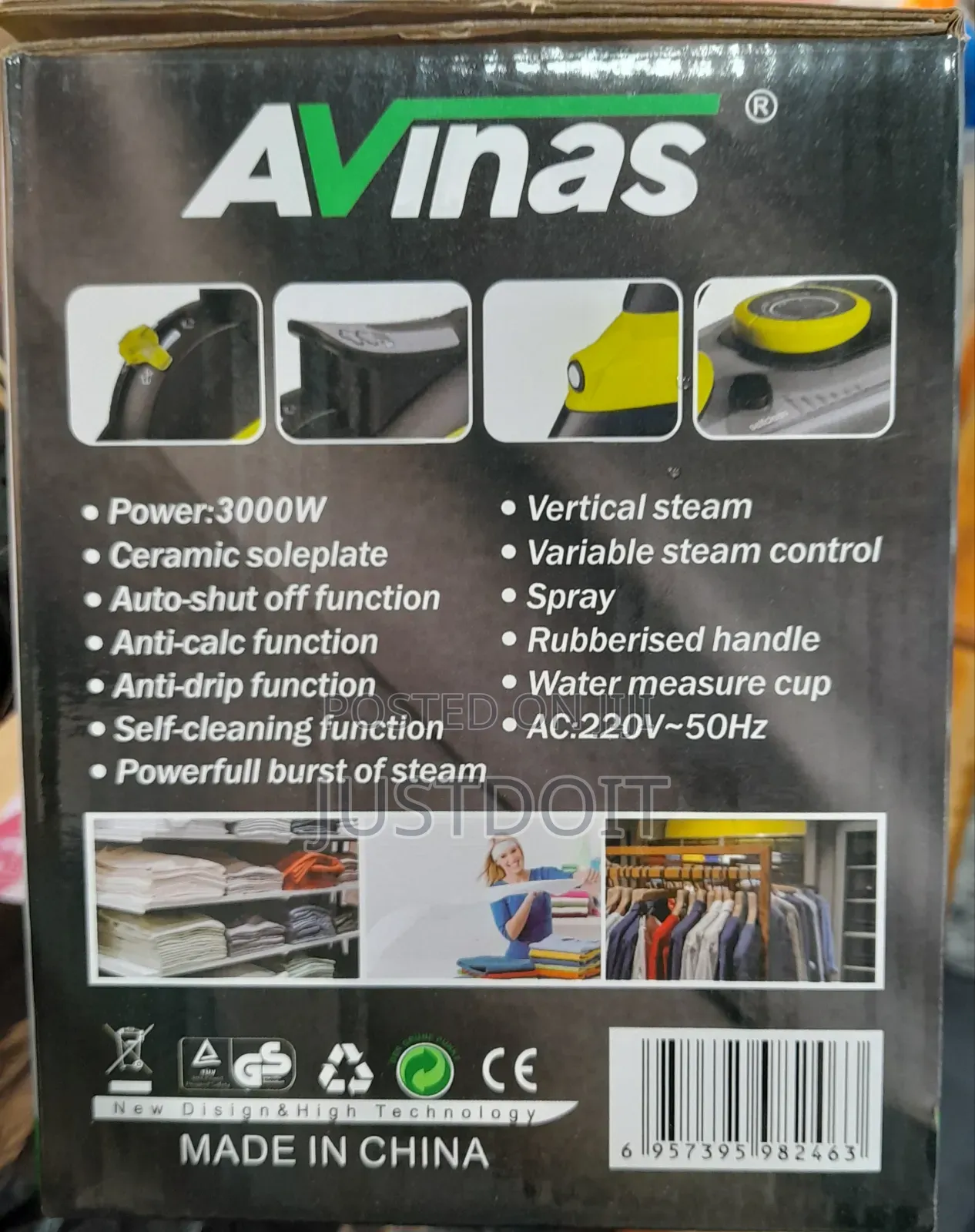 Avinas Steam Iron.