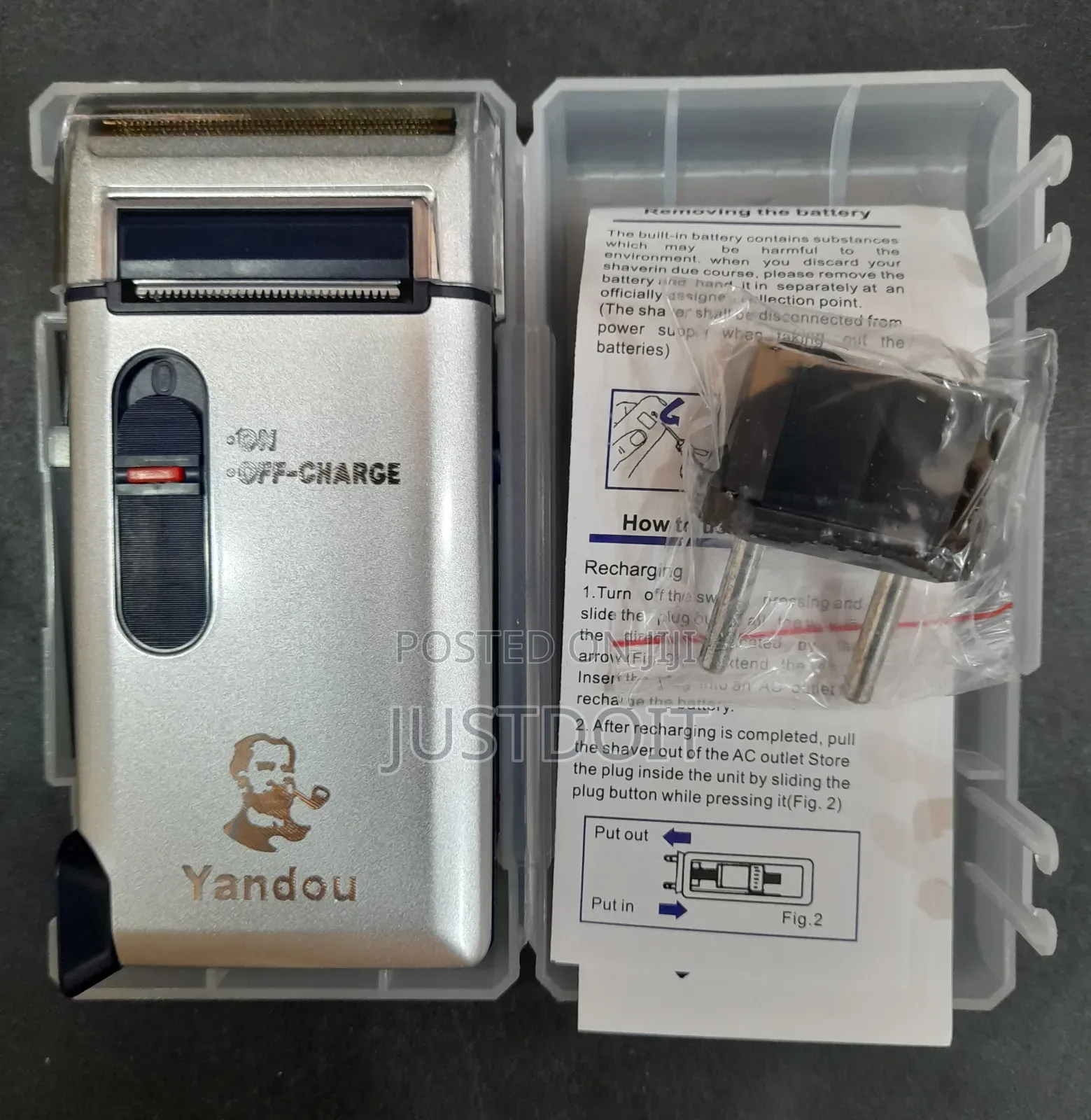 Yandou Smoothener With Shaver. Rechargeable.