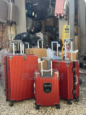 Zipless Trolling Traveling Luxurious Luggage Three in One