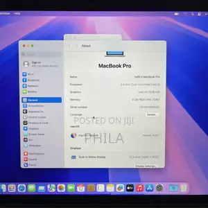 Laptop Apple MacBook Pro 8GB Intel Core i5 SSD 128GB