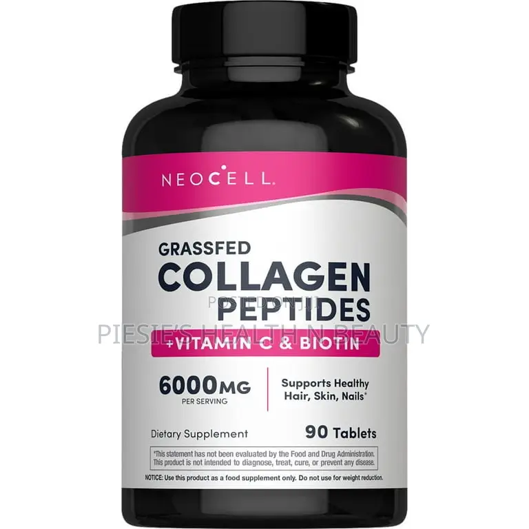 Neocell Super Collagen With Vitamin C Biotin, Skin,Hair and Nails,90s