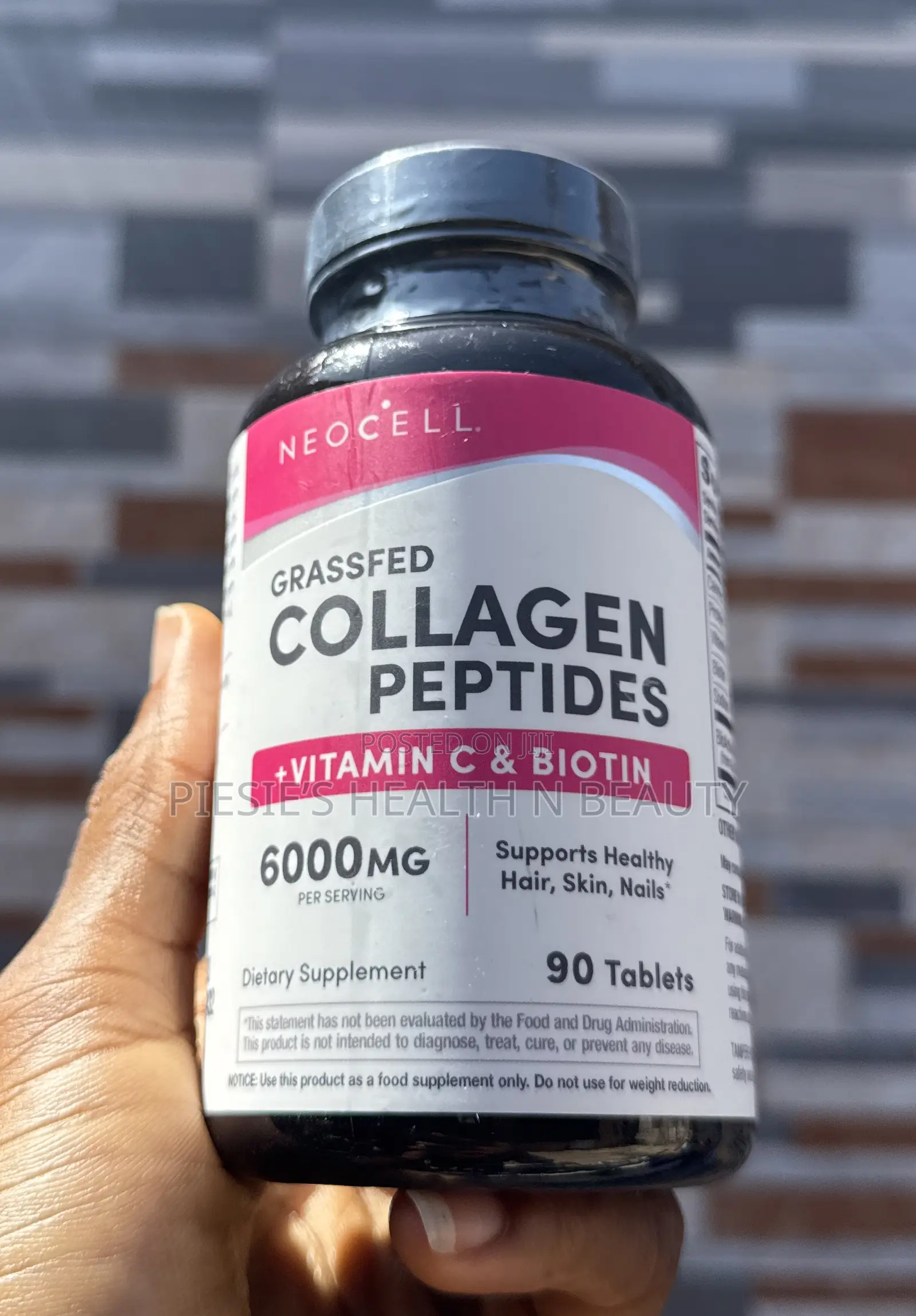 Neocell Super Collagen With Vitamin C Biotin, Skin,Hair and Nails,90s