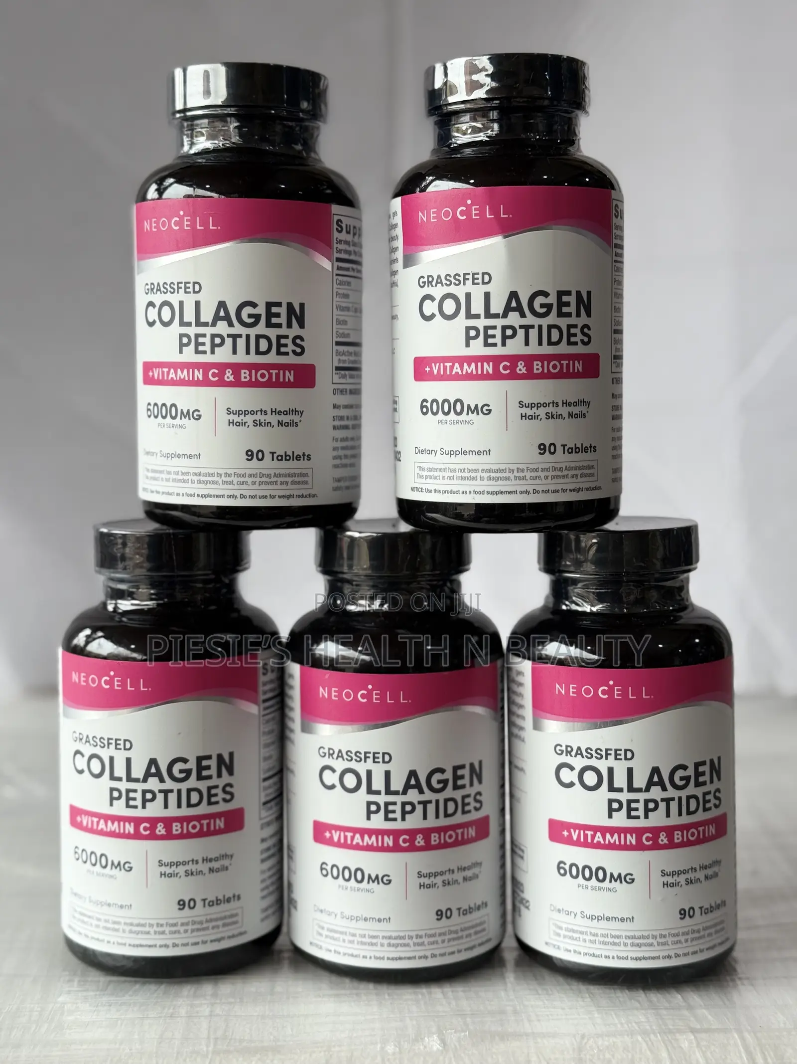 Neocell Super Collagen With Vitamin C Biotin, Skin,Hair and Nails,90s