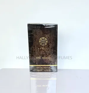 Amwaaj Epic Wood Perfume by Fragrance World, 100ml, Men's