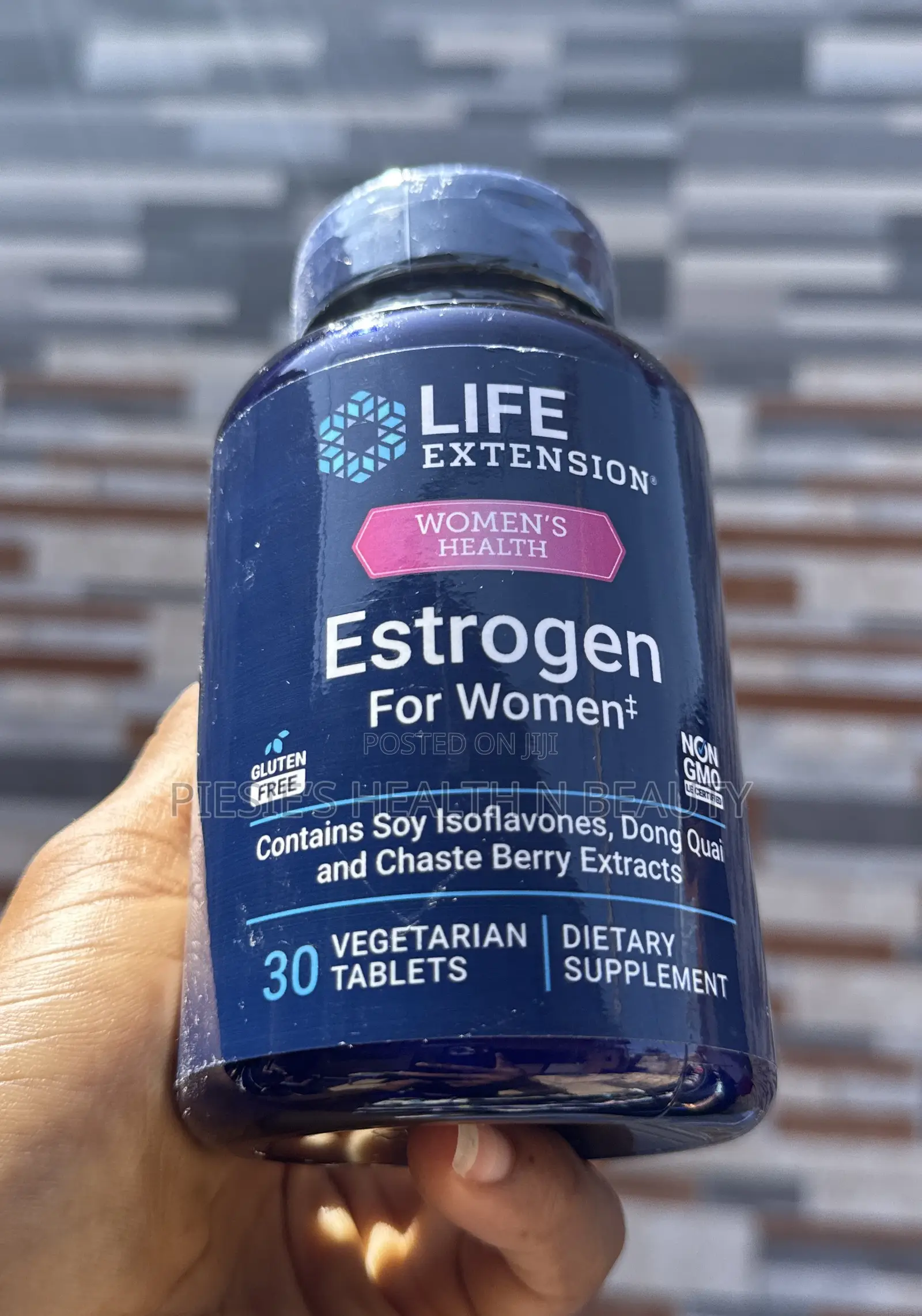 Estrogen for Women, 30 Vegetarian Tablets