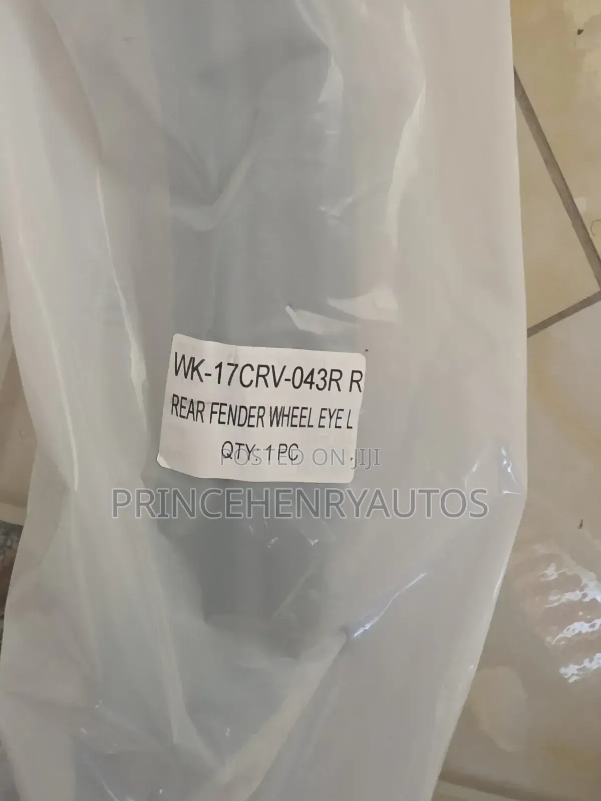 Honda Crv 2017-2022 Rear Fender Wheel Eye Left 74453-tla-a01