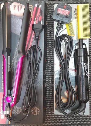 Sonar Straightener + Hot Comb.