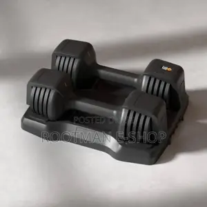 Porodo 12.5 Lb Double Adjustable Smart Dumbbell