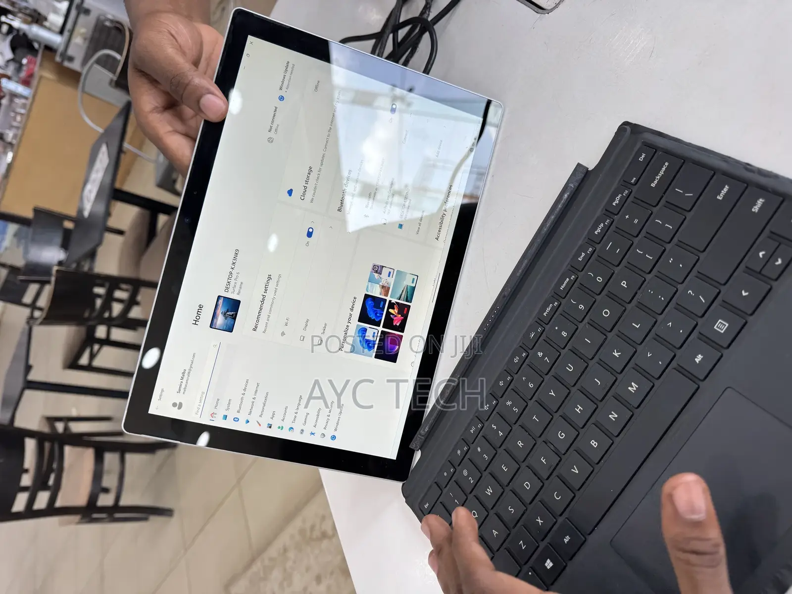 Laptop Microsoft Surface Pro 6 8GB Intel Core I5 SSD 128GB