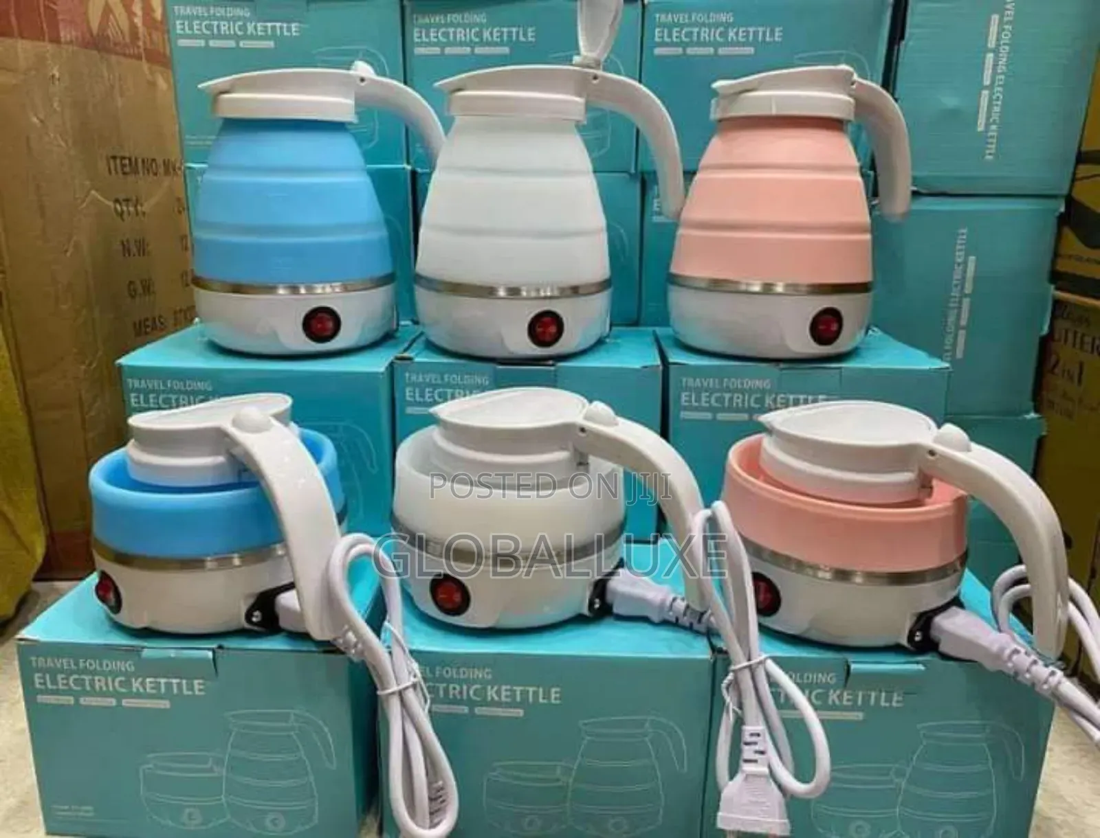 Portable Foldable Electric Travel Kettle