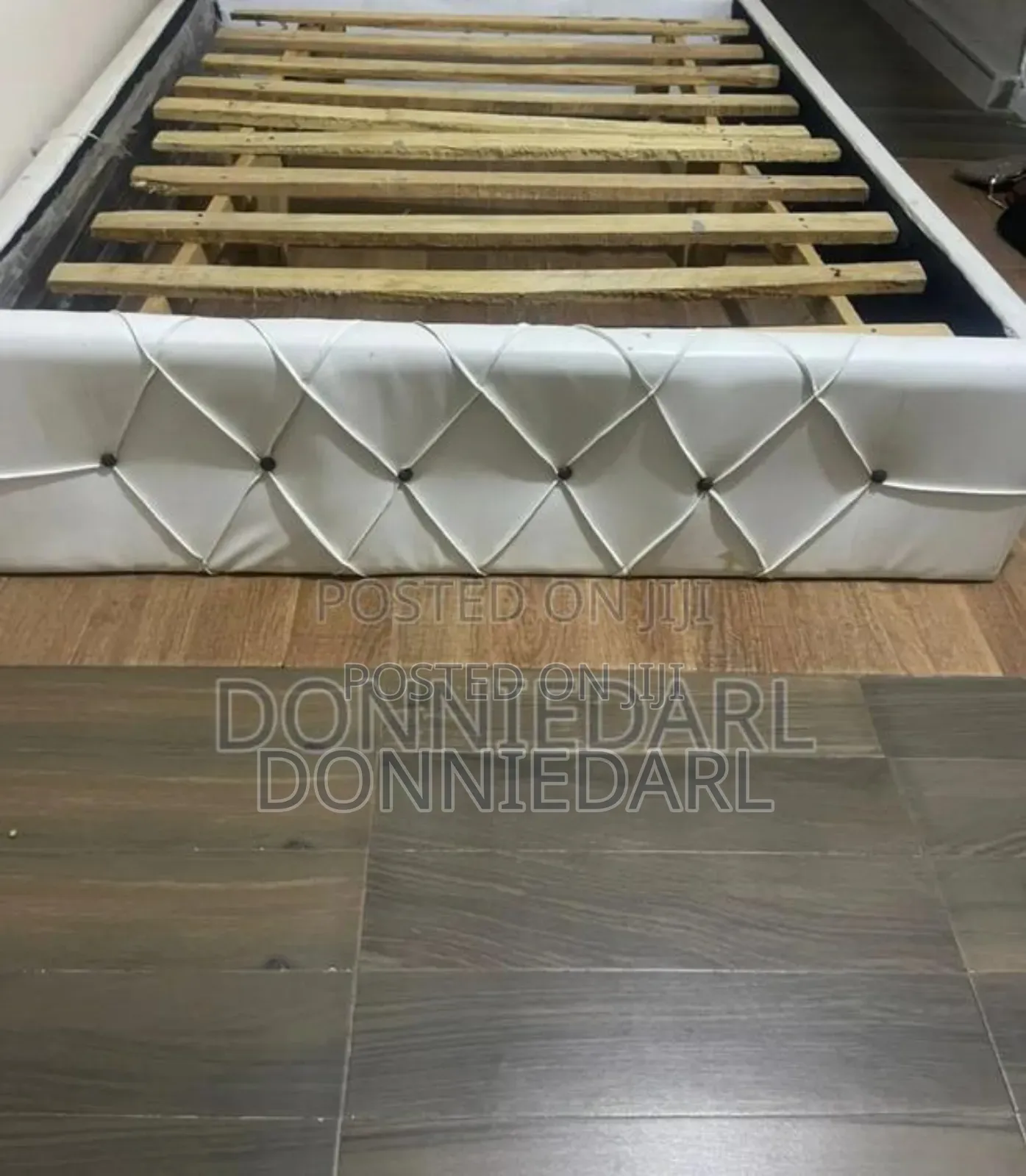 Leather Double Bed Frame